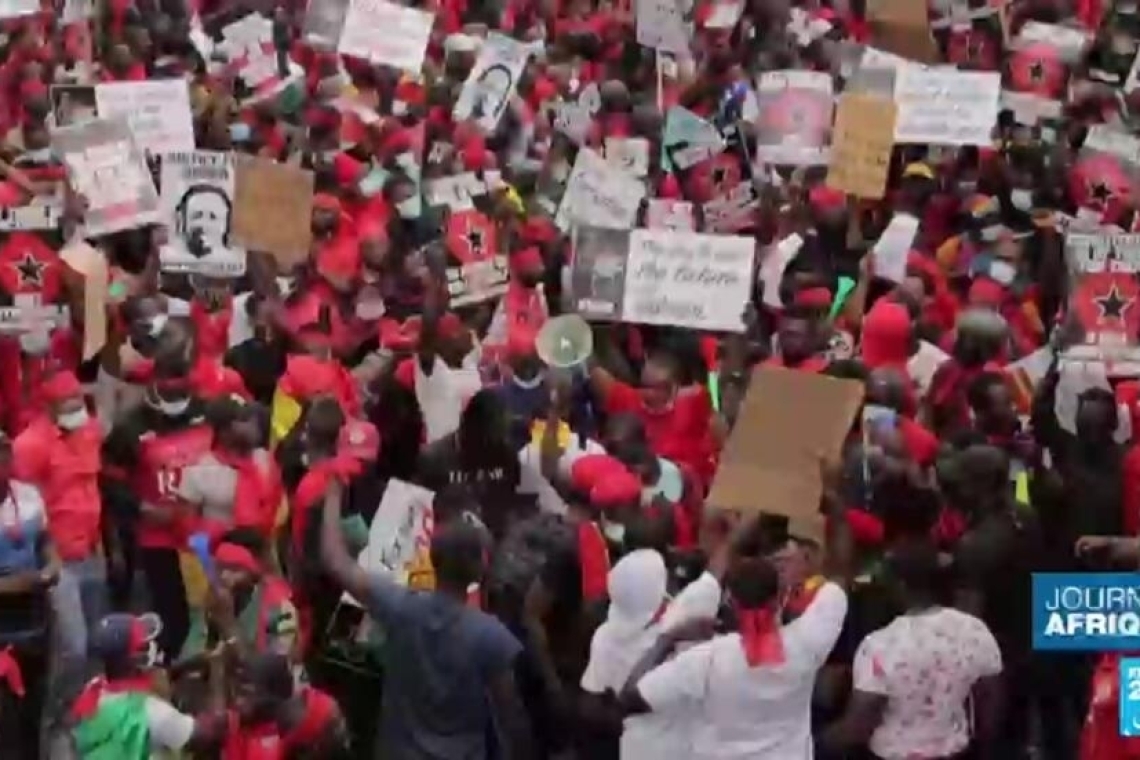 Ghana : Une manifestation contre la vie chère